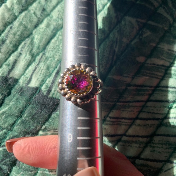 Simply obsessed dainty colorful ring - Picture 3 of 7